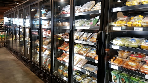 Abundant food display case