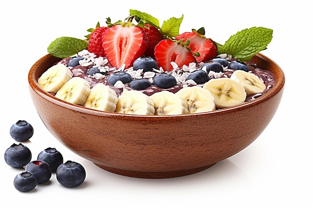 Acai Bowl with Space for Text