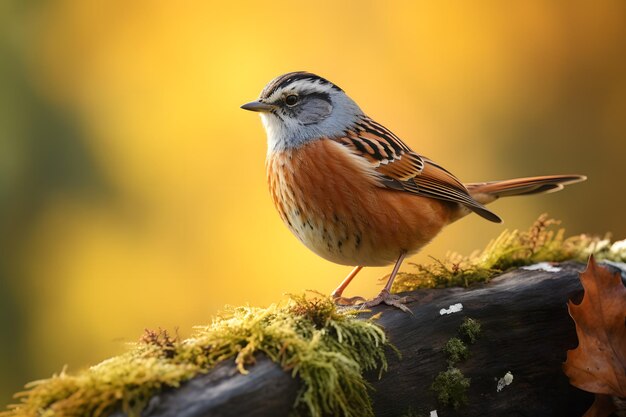 Photo a accentor portrait wildlife photography