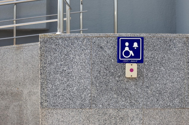 Foto ambiente accessibile per le persone disabili