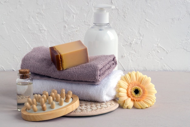 accessories for body and hair care.