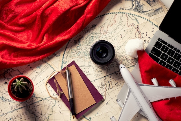 Accessories for christmas travel.