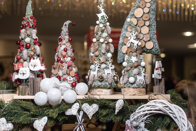 Foto accessori per decorare le feste di capodanno e natale