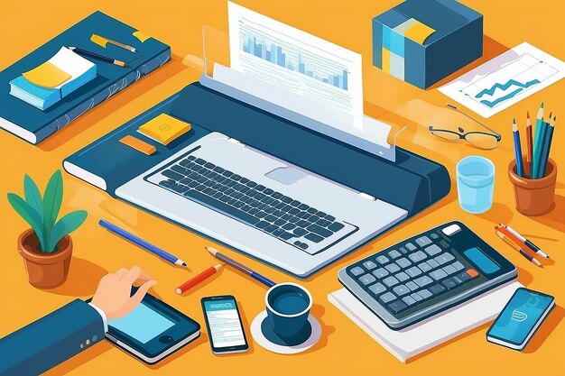 Accounting concept illustration