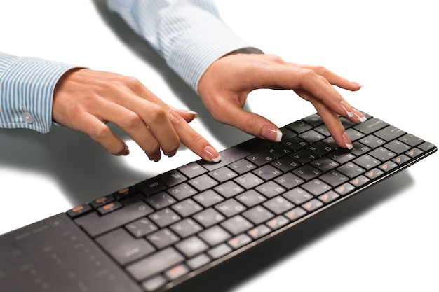 Accurate keybord typing. Every touch matters. Clerk&amp;#39;s job. Online customer support.