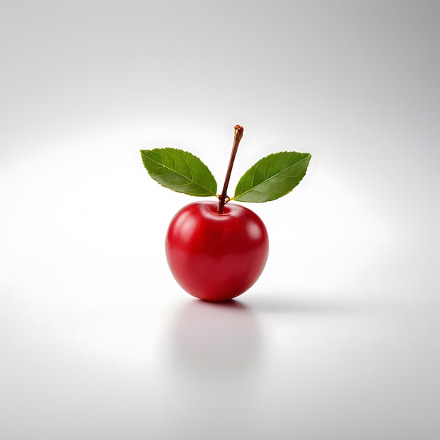 Acerola on a white background