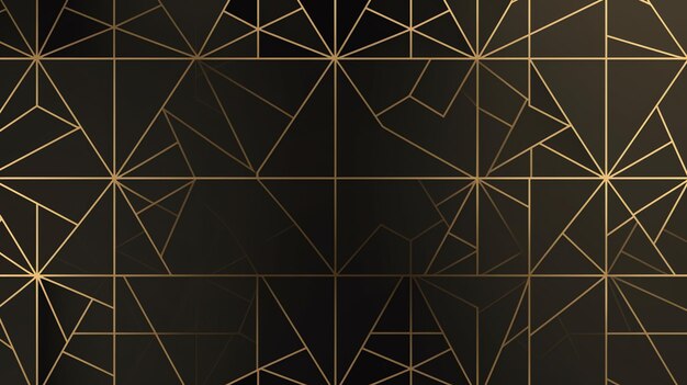 Foto achtergrond 3d geometrisch veelhoekig goud voor desktop en wallpaper