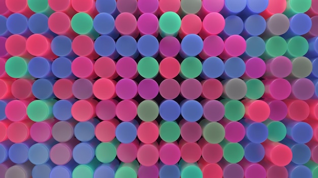 achtergrond abstractie minimaal kleurrijk patroon geometrisch 3d render