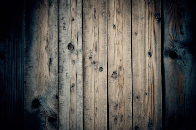 Achtergrond gemaakt van oude houten planken die verouderd en grungy zijn