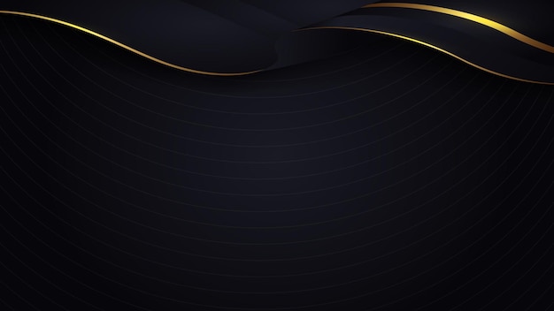 Achtergrond met luxe gouden detail