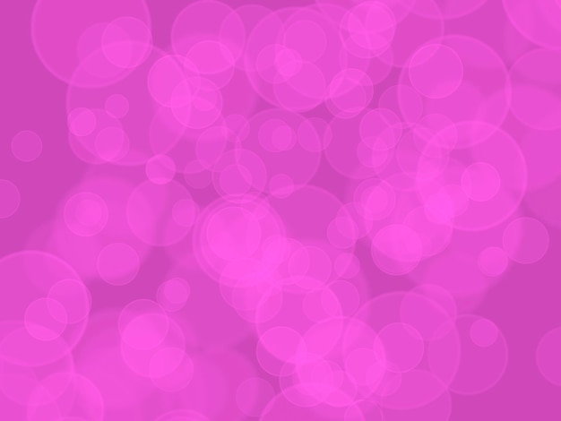 Achtergrond met rond bokeh-effect roze