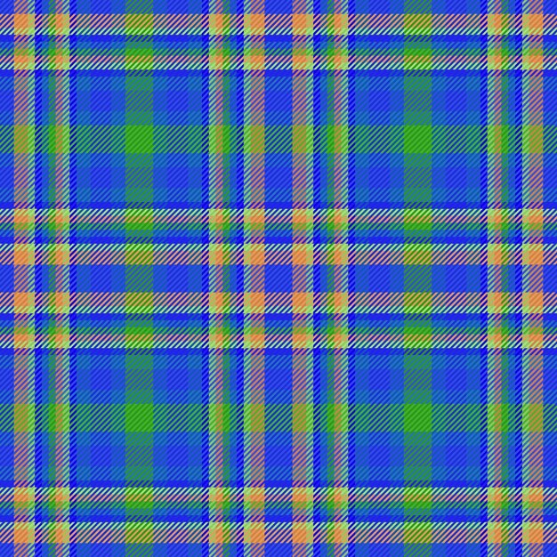 Achtergrond tartan plaid van vectorpatroonstof met een naadloze textieltextuurcontrole