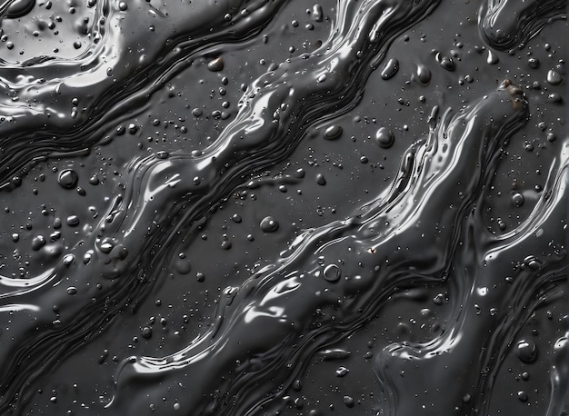 achtergrond textuur waterdruppels op het oppervlak van een zwart oppervlak