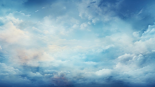 achtergrond van artistieke zachte wolken en hemel prachtig