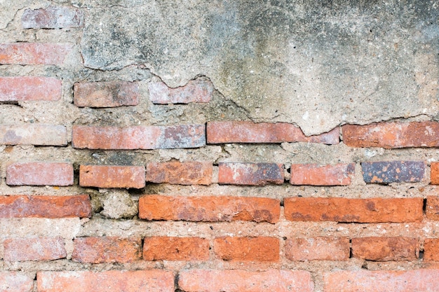 Foto achtergrond van bakstenen muur textuur