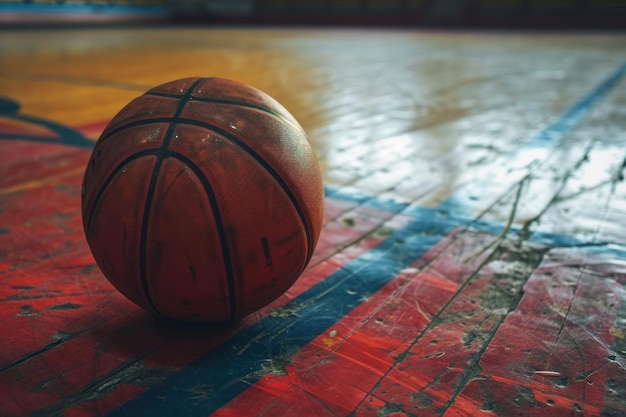 Achtergrond van basketbal