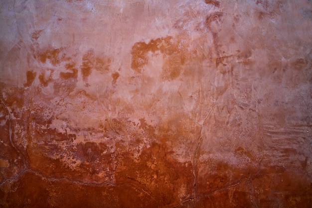 Achtergrond van de de wijn de bruine rode muur van Grunge