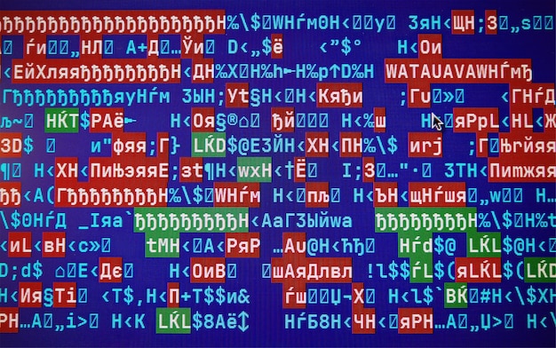 achtergrond van de gegevensstroom van de computer met pixels