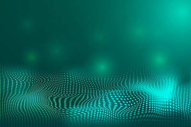 Achtergrond van de groene geometrische technologie