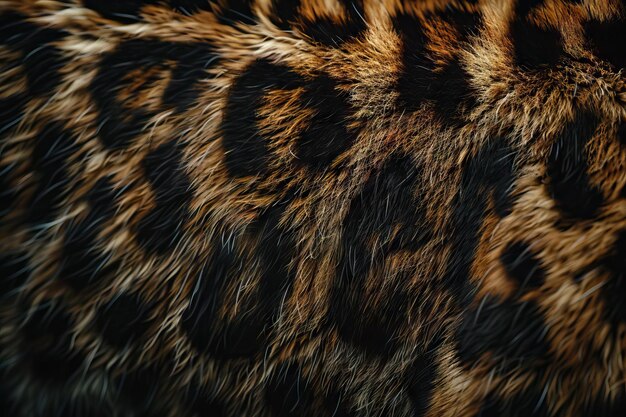 achtergrond van de huid van een luipaard of tijger