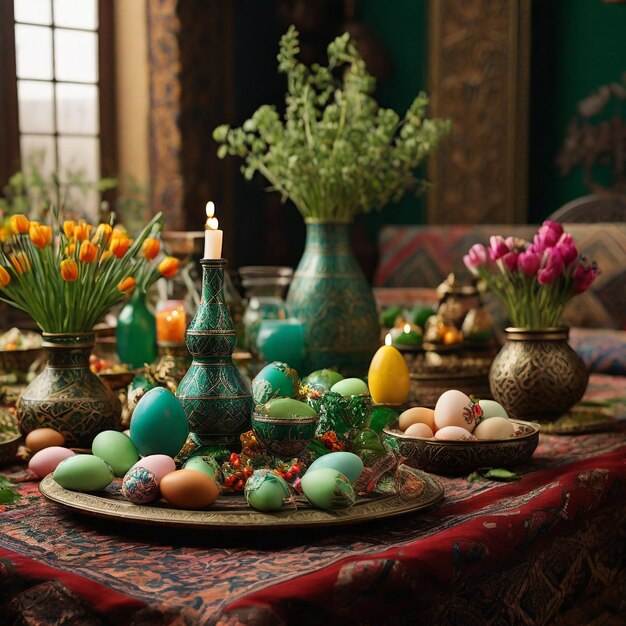 achtergrond van de Nowruz-afbeelding