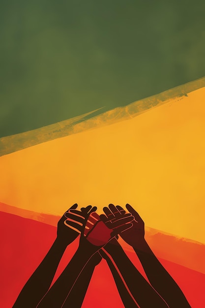 Foto achtergrond van de poster van de 19e onafhankelijkheidsdag