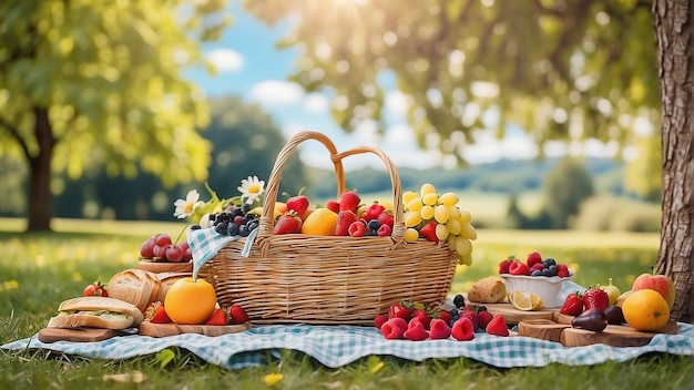 Achtergrond van de zomer