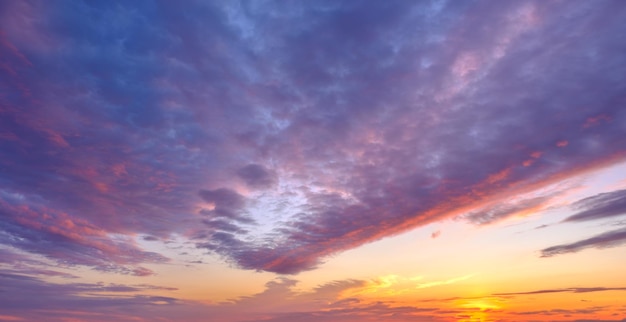 Achtergrond van de zonsondergang