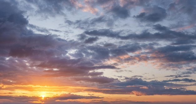 Achtergrond van de zonsondergang