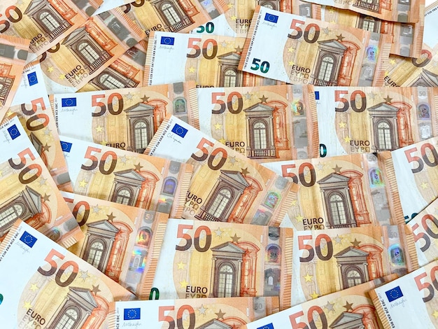 Achtergrond van eurobankbiljetten Euro-bankbiljetten