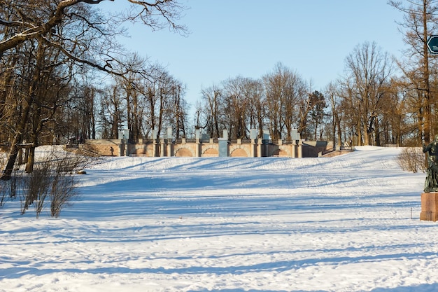 Achtergrond van gladde sneeuw