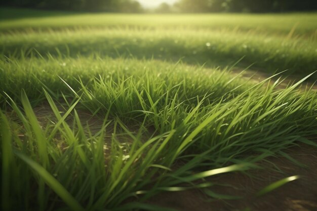 achtergrond van groen gras