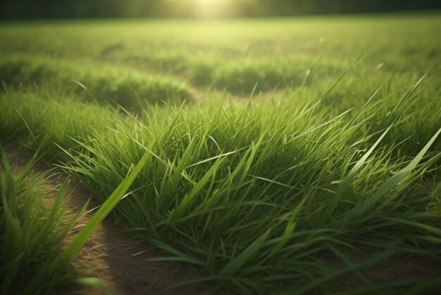 achtergrond van groen gras