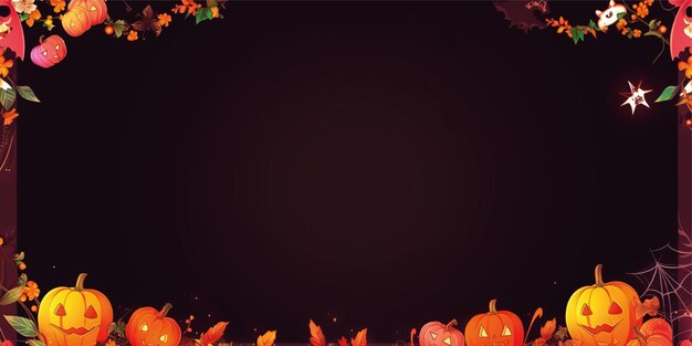 achtergrond van halloween banner