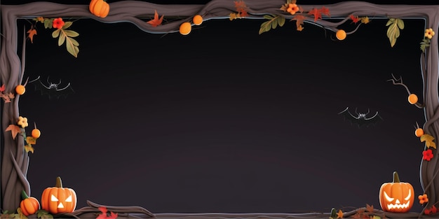 achtergrond van halloween banner