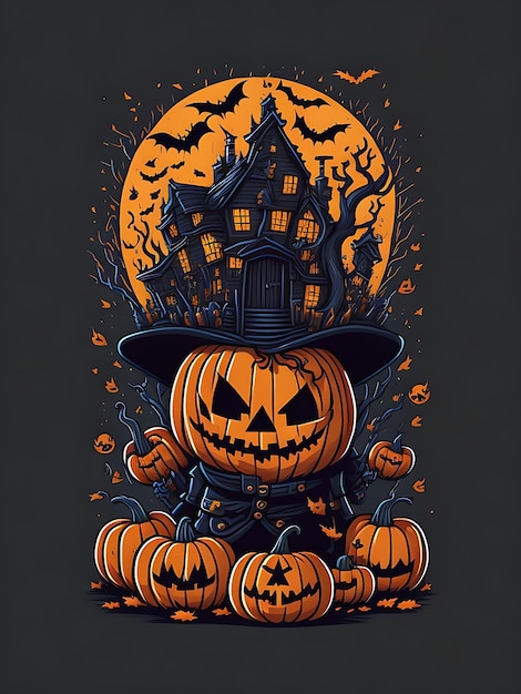 Achtergrond van Halloween Town