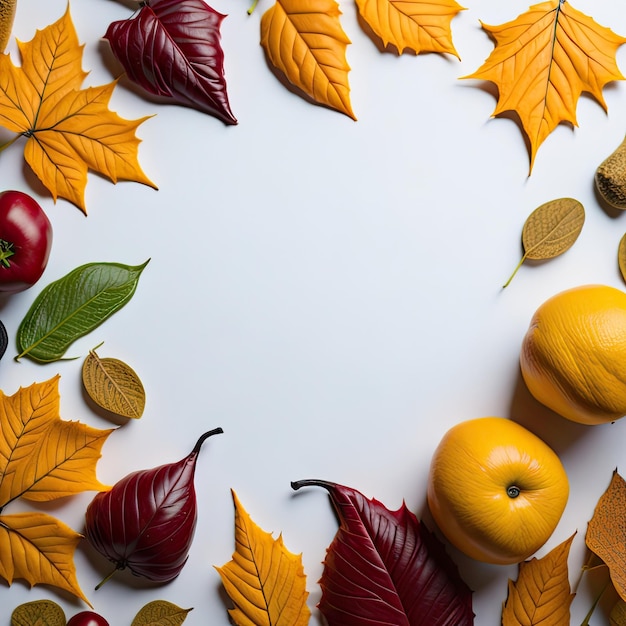 achtergrond van herfstbladeren