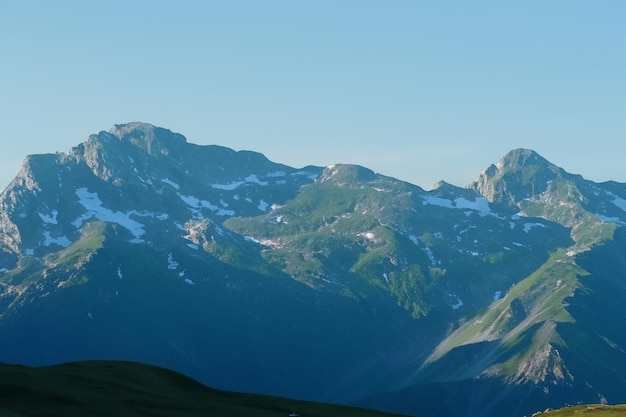 achtergrond van het berglandschap