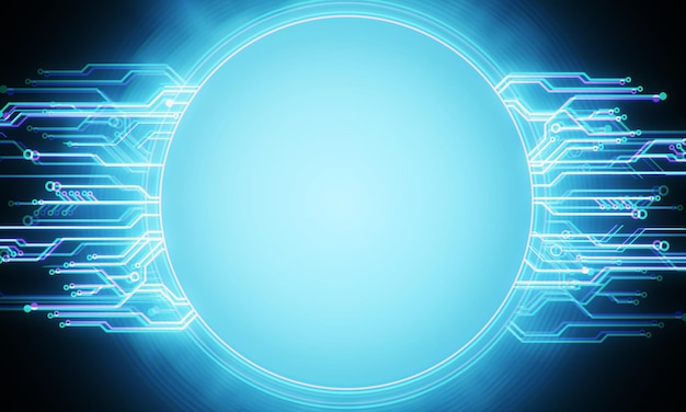 achtergrond van het circuitbanner