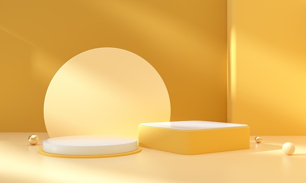 achtergrond van het podiumproduct