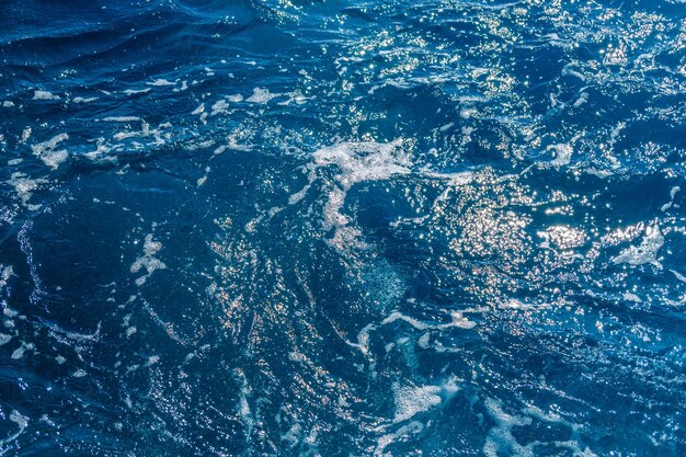 Achtergrond van het wateroppervlak van de Rode Zee