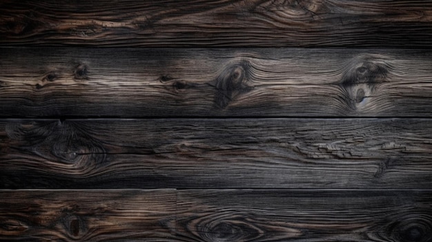 Achtergrond van houten planken Generatieve AI