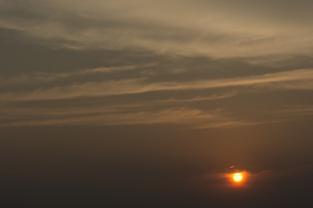 Achtergrond van lucht en wolken