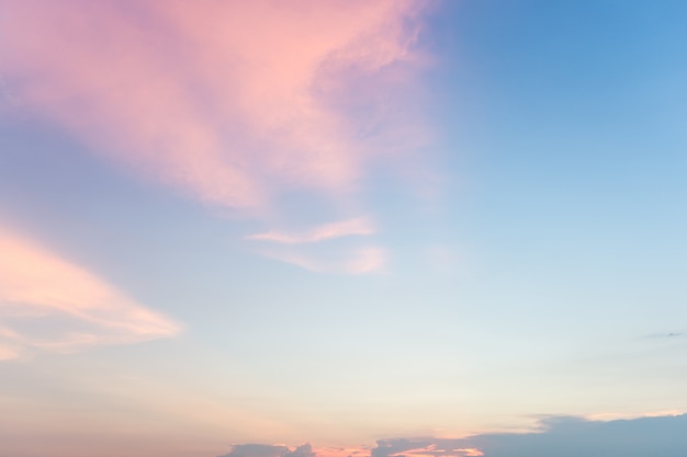 Achtergrond van lucht en wolken