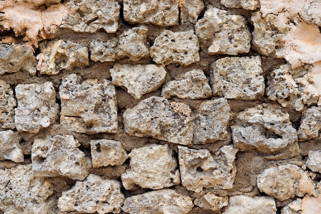 Achtergrond van oude stenen muur textuur foto.