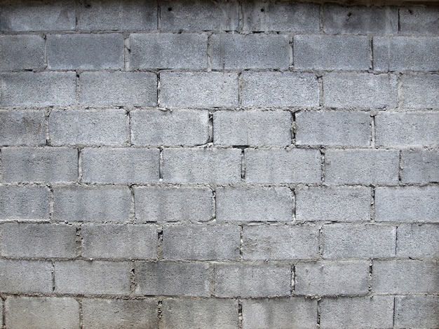 Foto achtergrond van oude uitstekende bakstenen muur