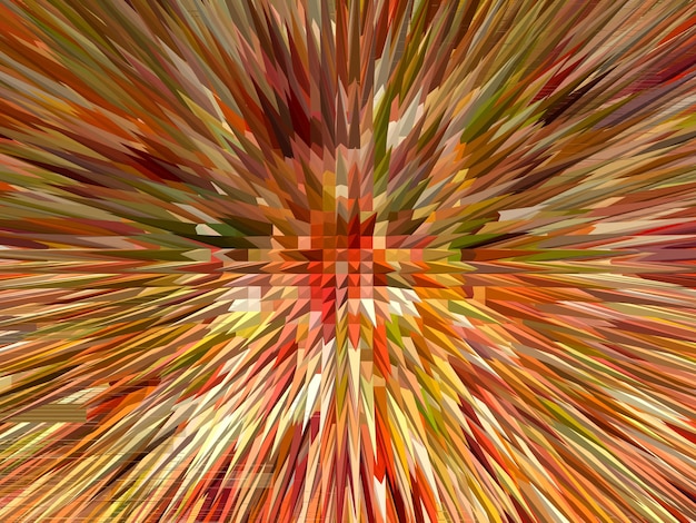 Foto achtergrond van scherpe stroken van verschillende kleuren