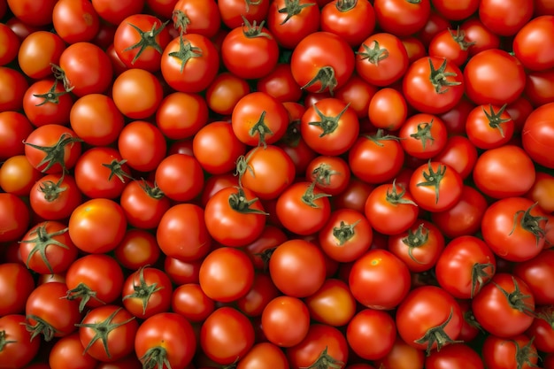 Achtergrond van tomaten Generatieve AI