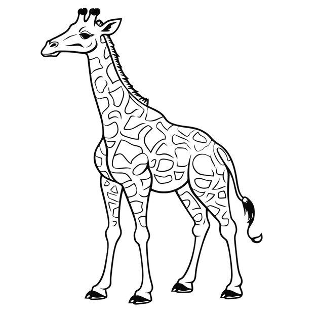 achtergrond voor giraffe