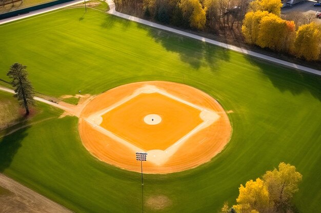 Foto achtergrond voor honkbal